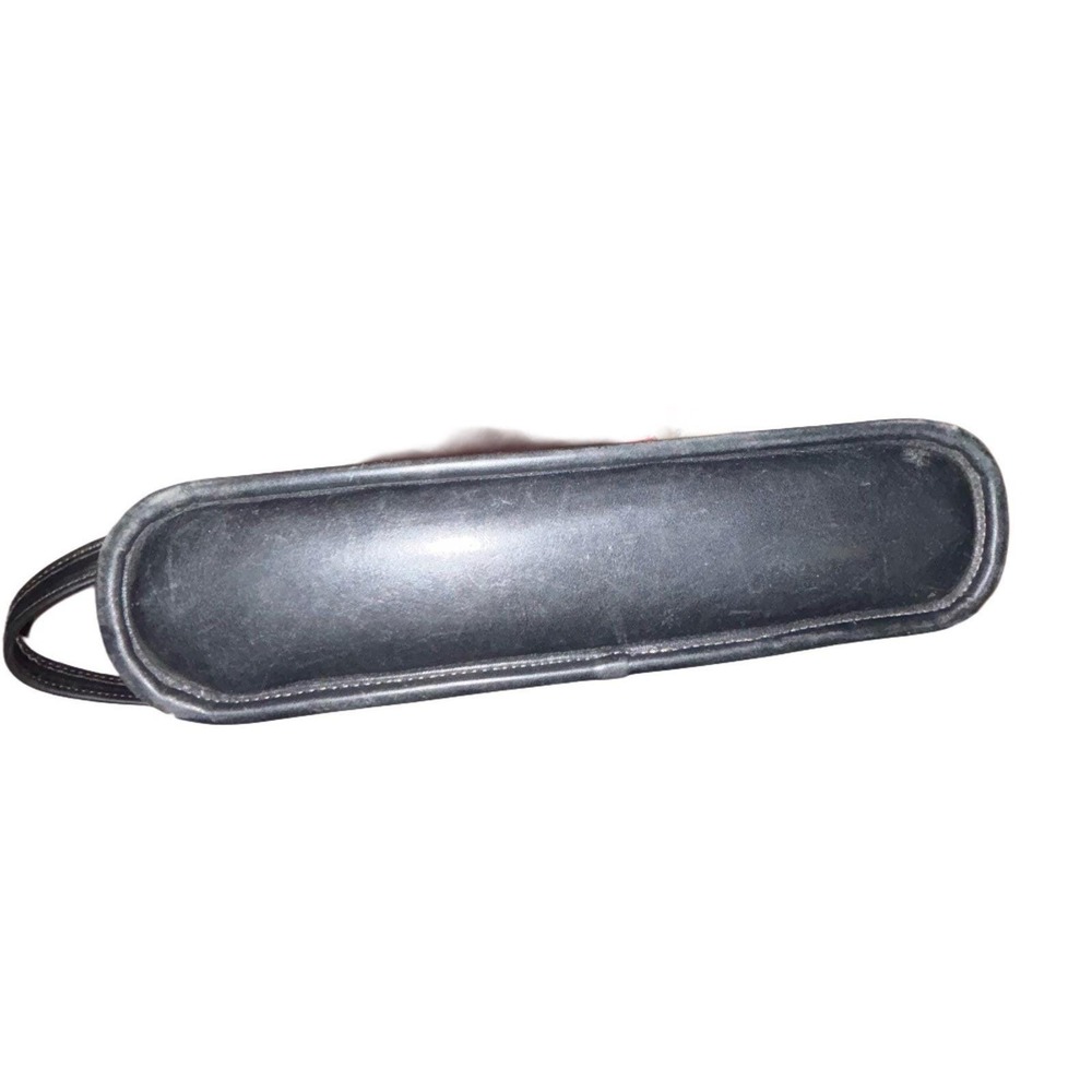 Coach Vtg Dark Blue Glovetanned Leather Shoulder Bag, Small Shoulder‎ Bag - Picture 6 of 7